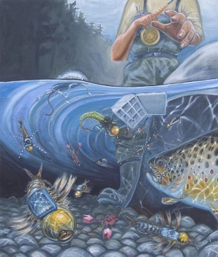 Hand tied hatch Hand tied hatch