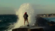 Video thumb for Surf Fly Fishing 2010 - NYC Edition