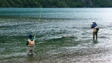 User submitted picture: Jaime  e  Ivan  casteando...